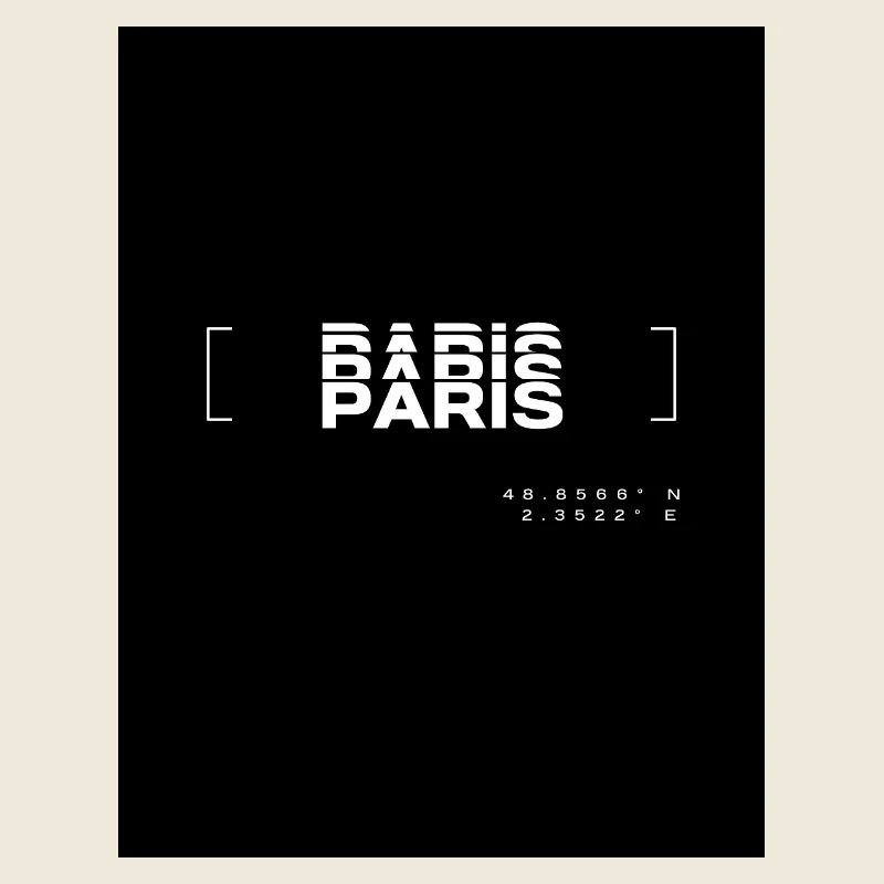 Babis Paris Glitch Noir