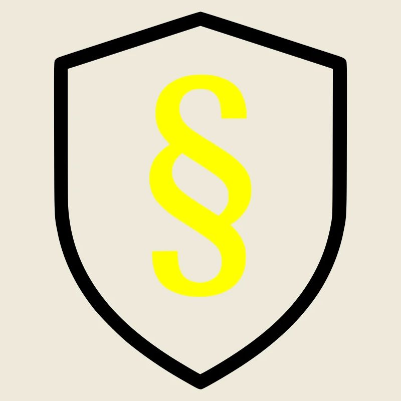 Paragraph Schild Gesetz