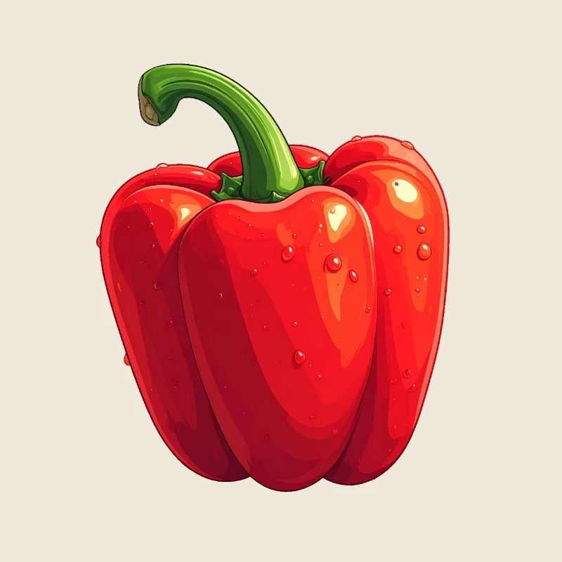 Rote Paprika