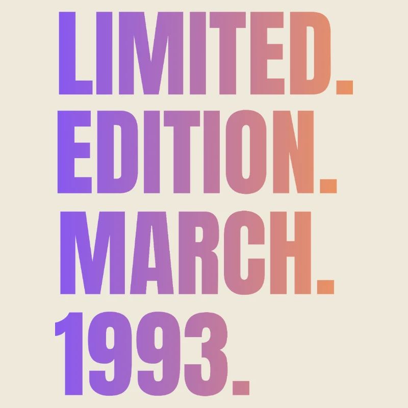 Édition Limitée Mars 1993