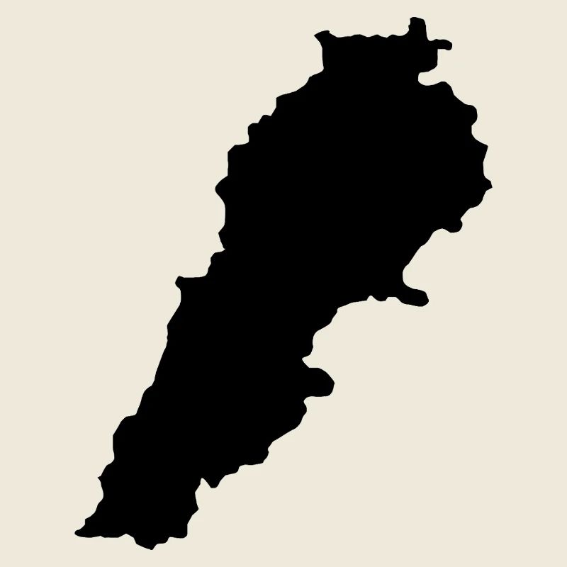Libanonkarte