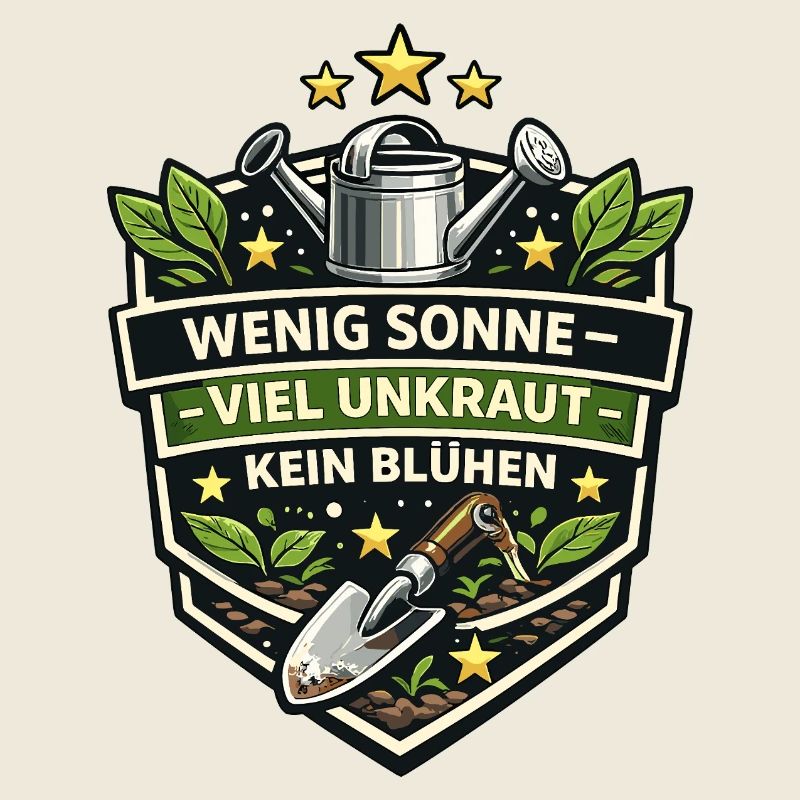 Wenig Sonne Viel Unkraut Kein Blühen
