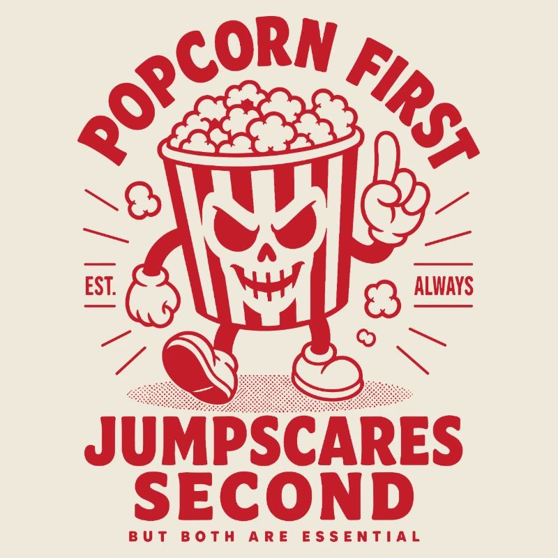 Popcorn First Jumpscares Second