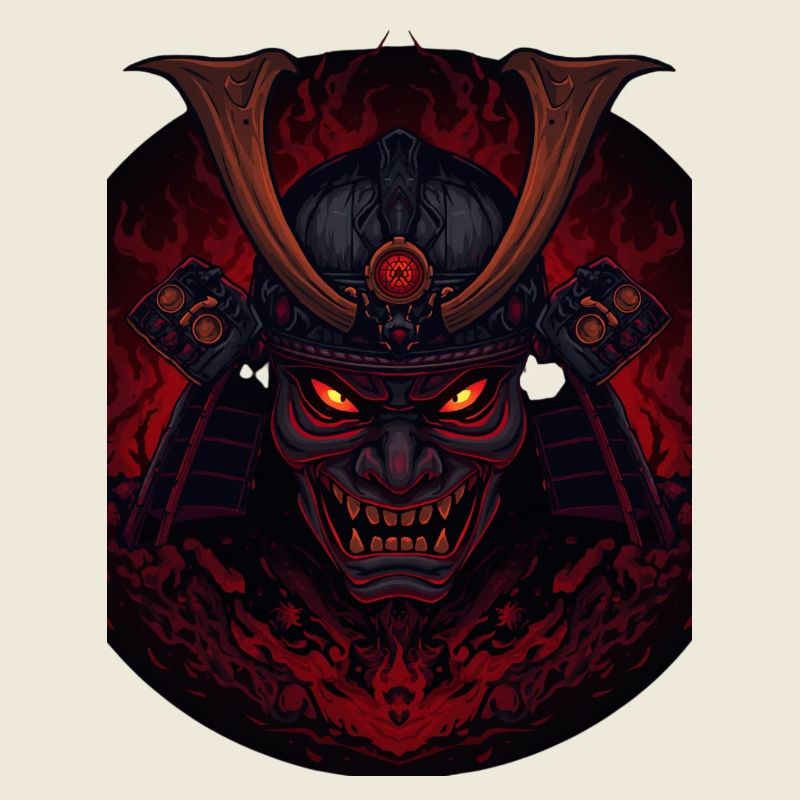 Dämonen-Samourai