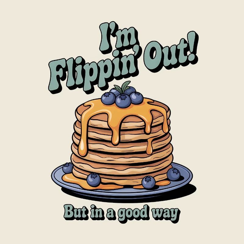 Pancake craze with syrup