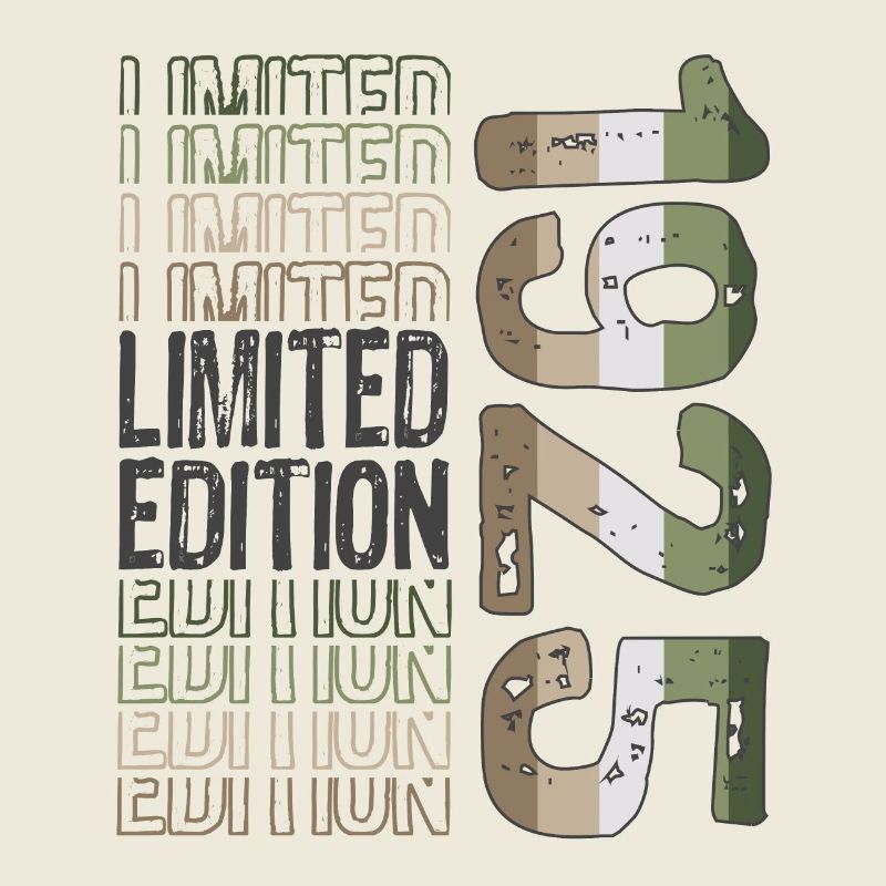 Limited Edition Since 1925 Birthday Vintage 1925