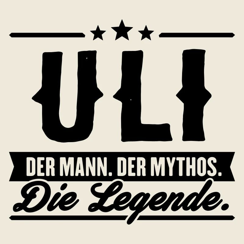 Man Myth Legend Uli