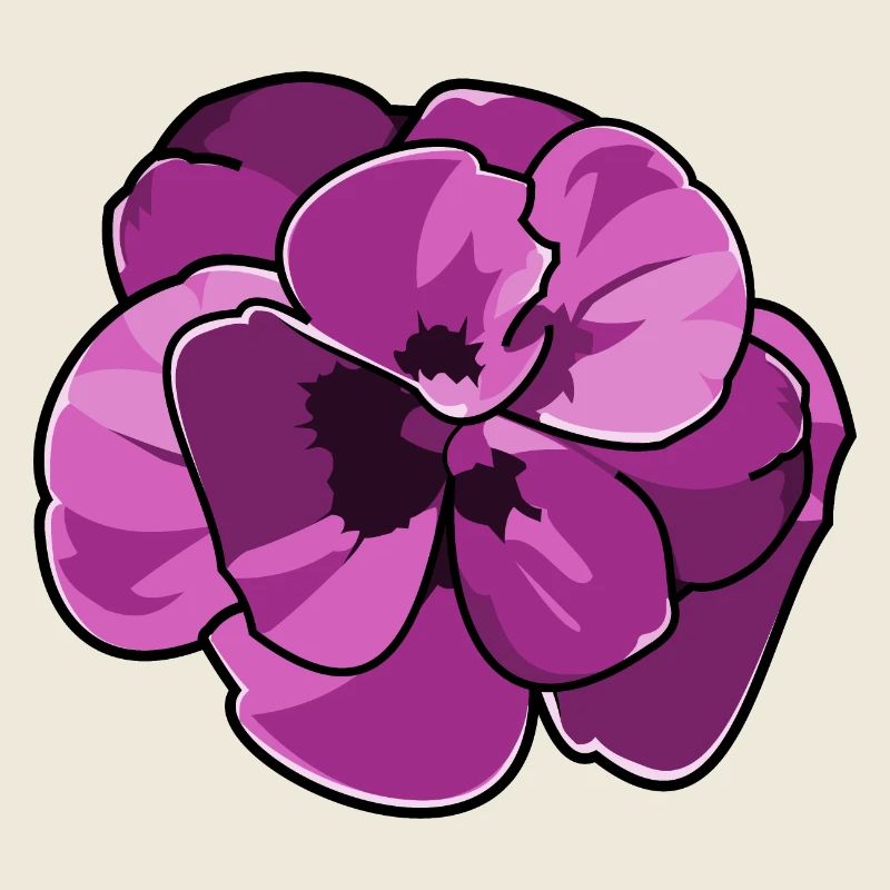 Beautiful purple bloom