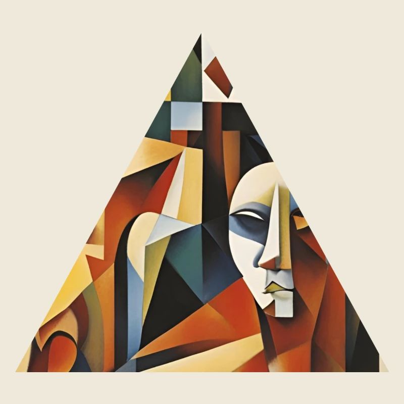 triangle cubisme