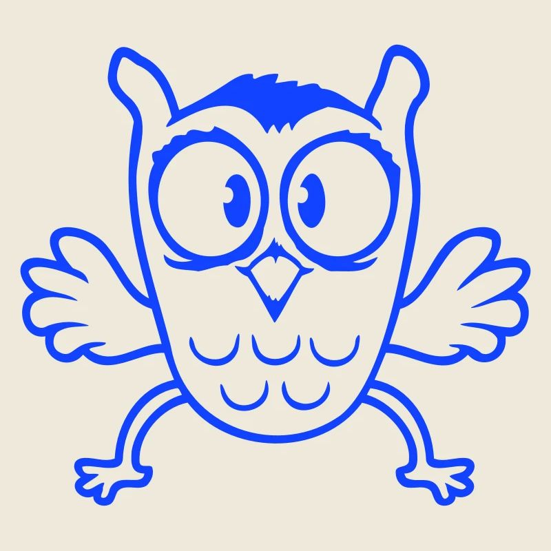 Owl Eagle Owl Jumps Funny, Jumping Jack Flies Flutters