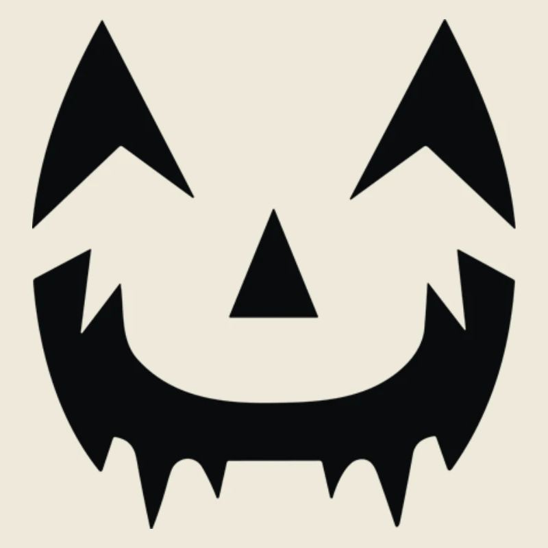 Aspect citrouille foncée Halloween