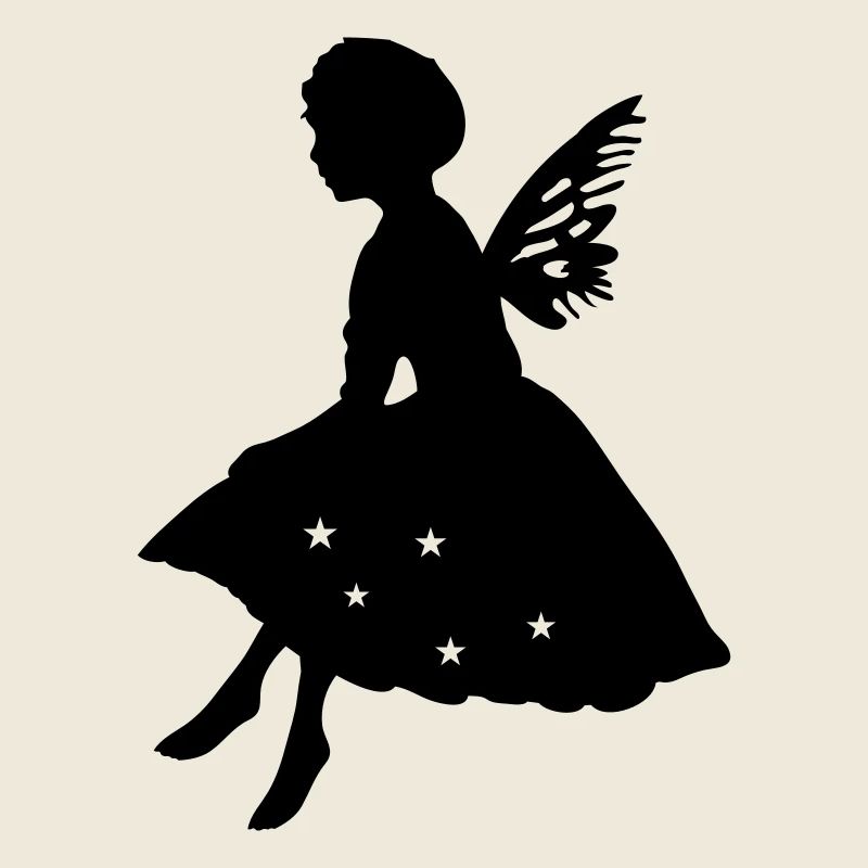 Little elf with wings