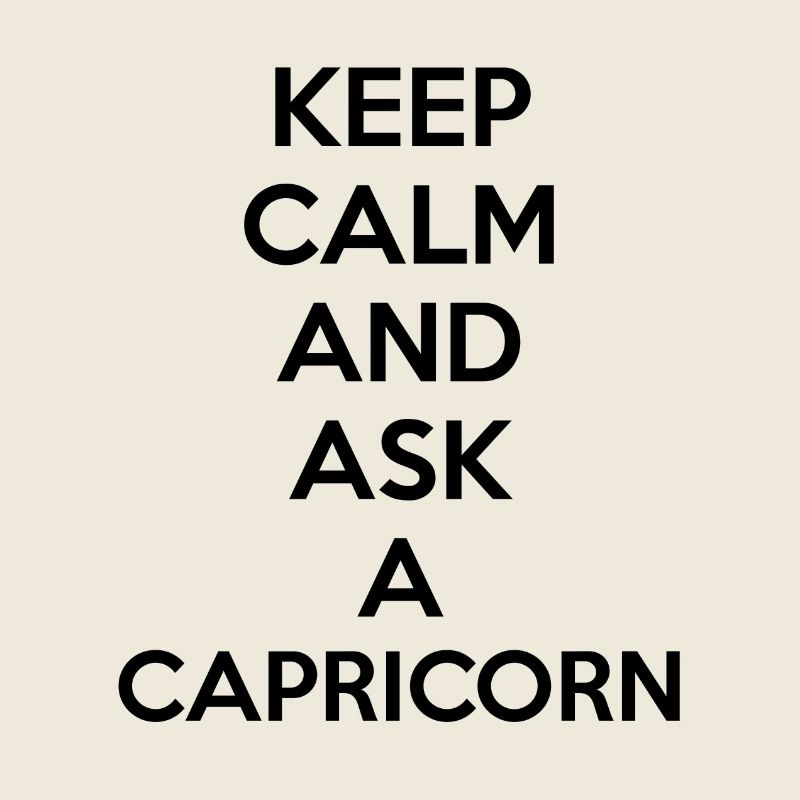 Capricorn Keep Calm