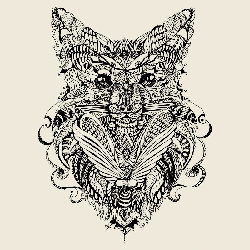 Fox doodle