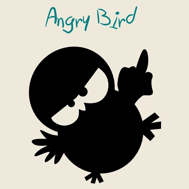 Eine Eule // Angry Bird