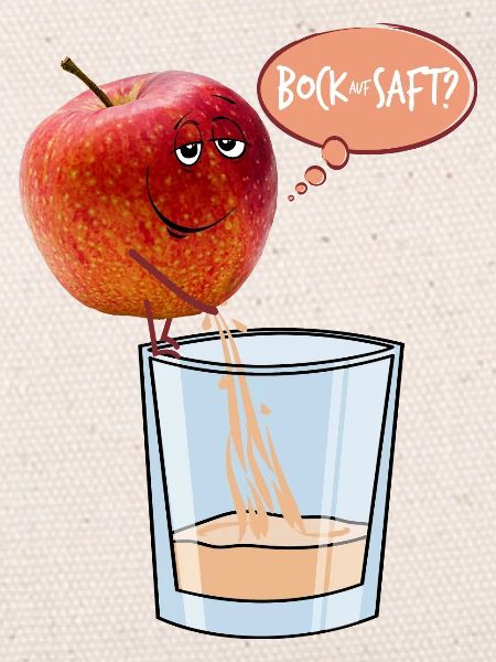 Apple pisser æblejuice - buck på juice?