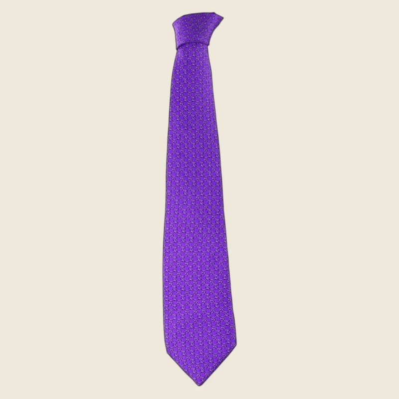 Purple tie