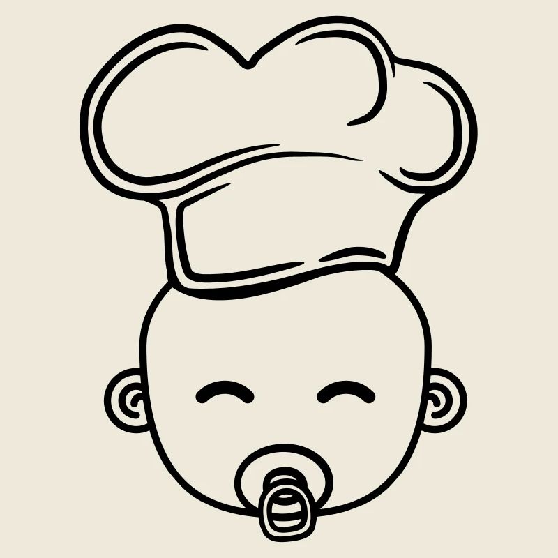 cuisinier, cuisinier, faim, délicieux, barbecue, c