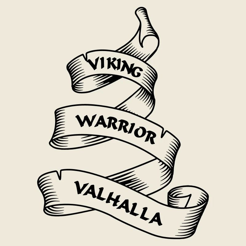 Wikinger Wimpel oder Banner transparent