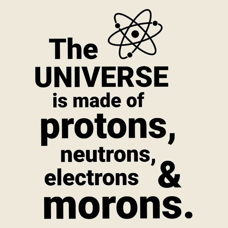 Das Universum besteht aus Protonen, Neutronnen