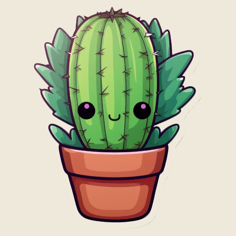 Cactus Kawaii