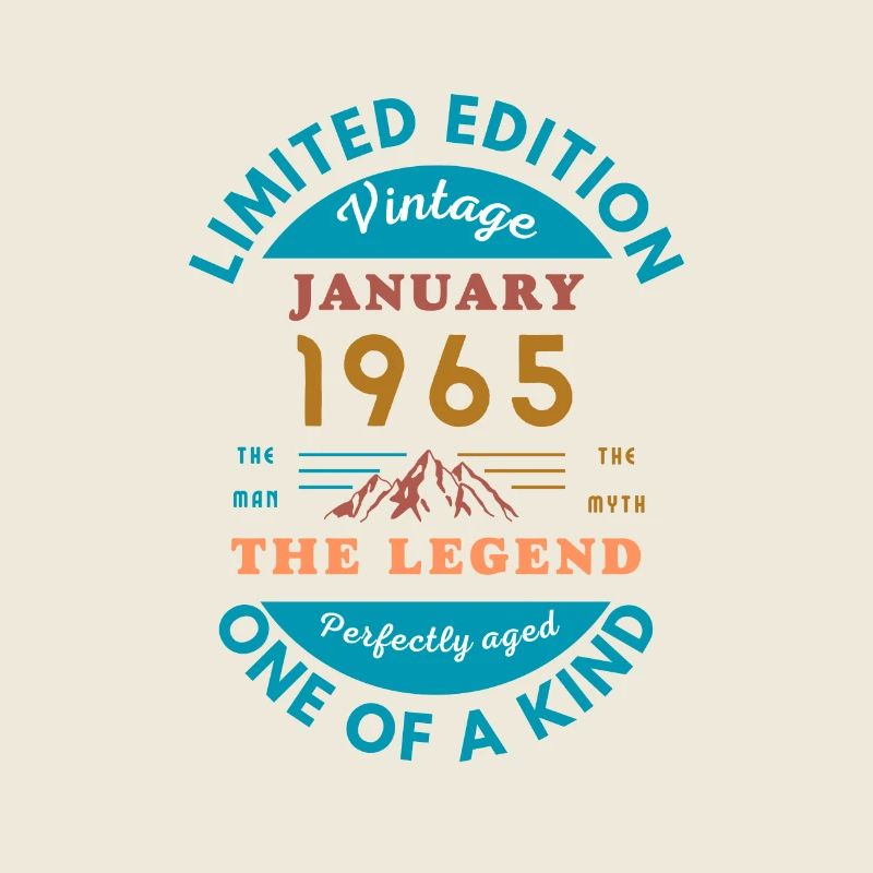 January 1965 Anniversaire Édition Limitée