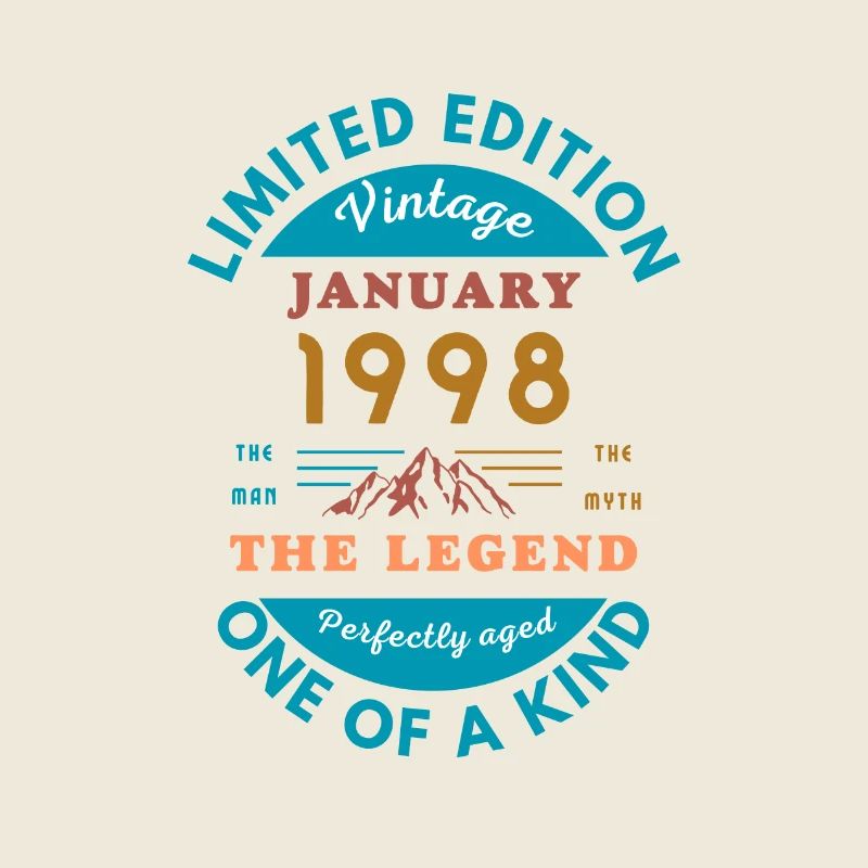January 1998 Anniversaire Édition Limitée