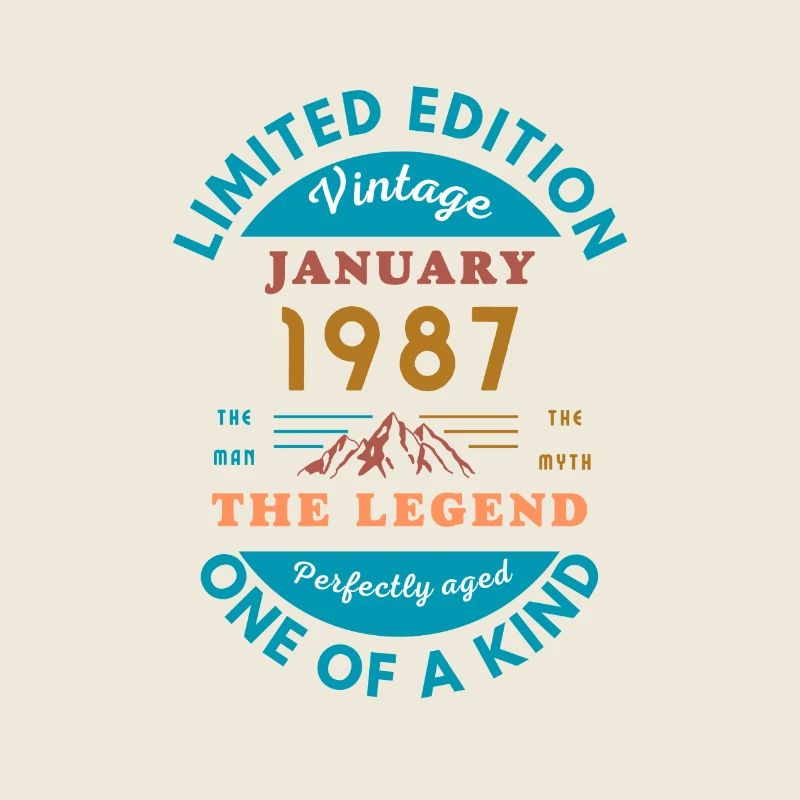 January 1987 Anniversaire Édition Limitée