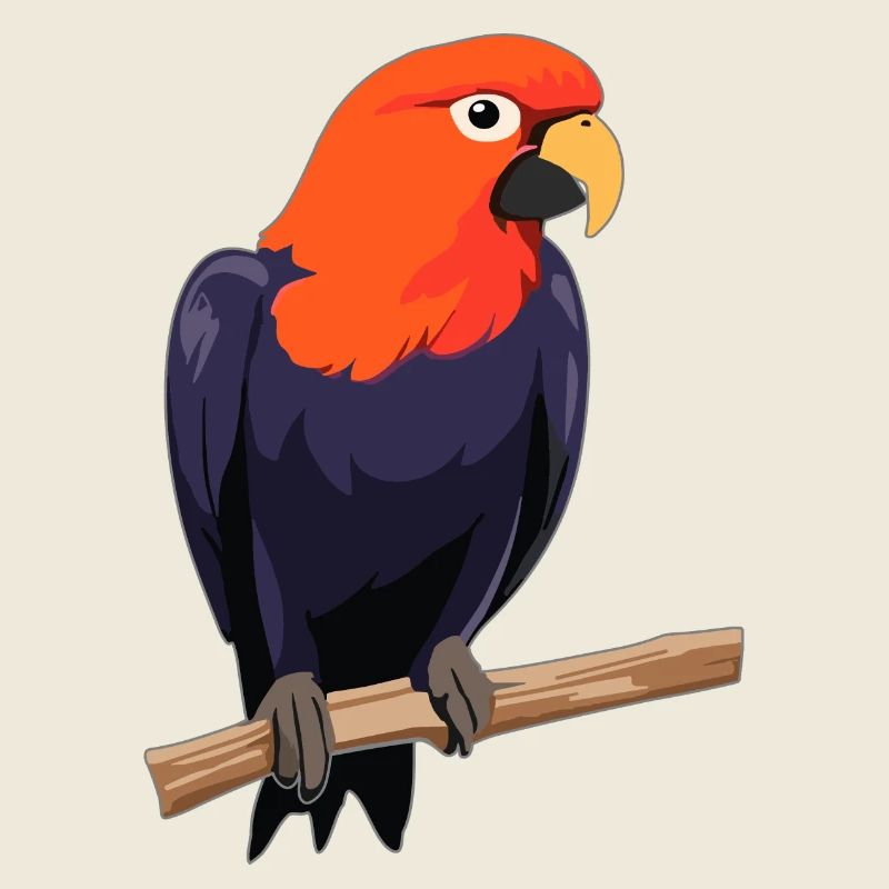 Oiseau perroquet