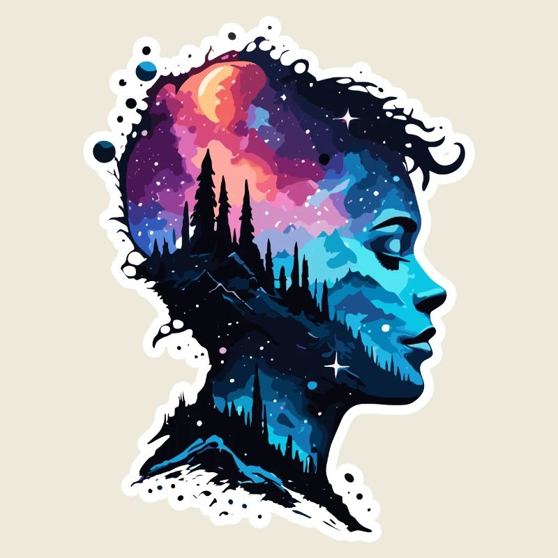 Silhouette / Forest / Portrait / Trees / Person