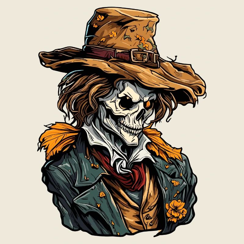 Vogelscheuche / Erntehelfer / Maisfeld / Feld