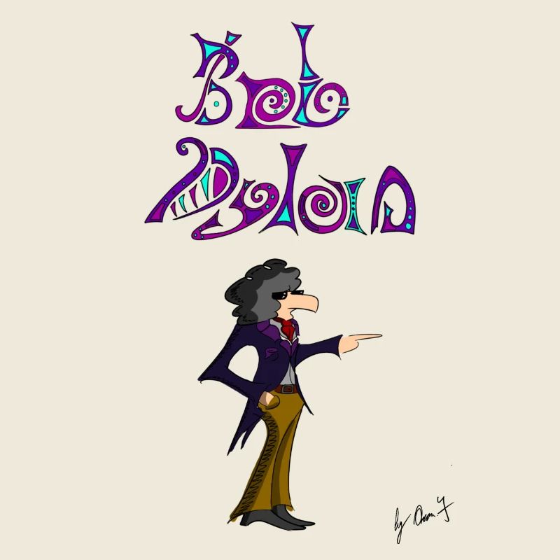 Bob Dylan cartoon