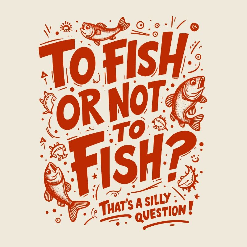 FISCHEN ODER NICHT FISCHEN? DAS IST EINE DUMME FRAGE!