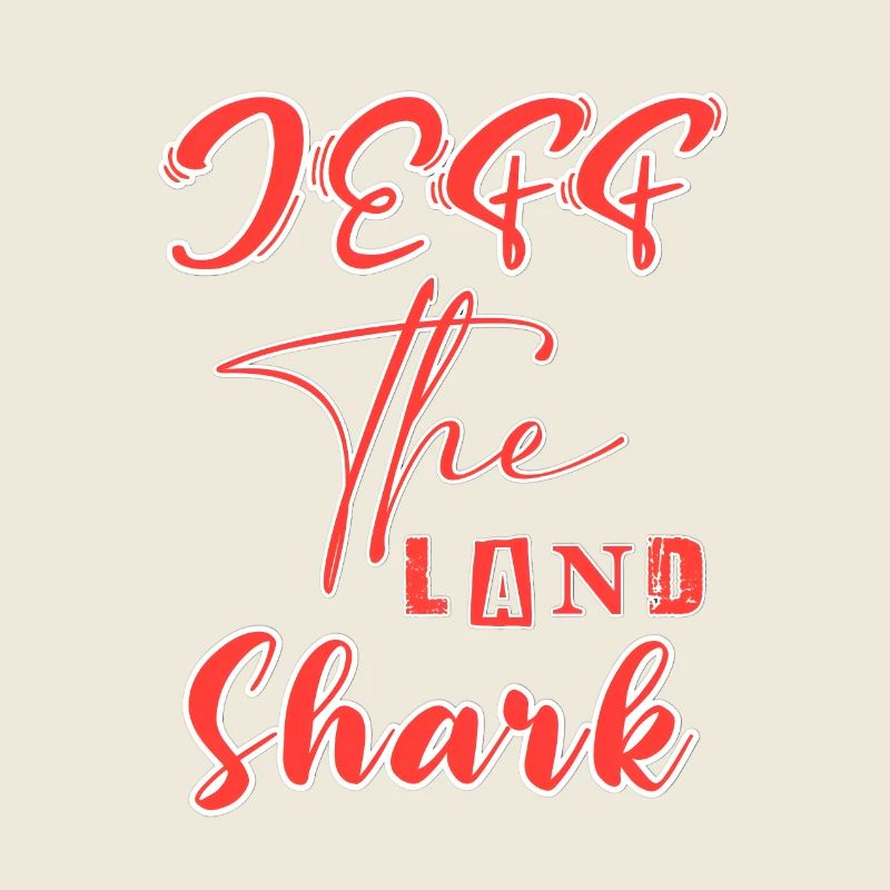 Jeff Le requin terrestre version rouge