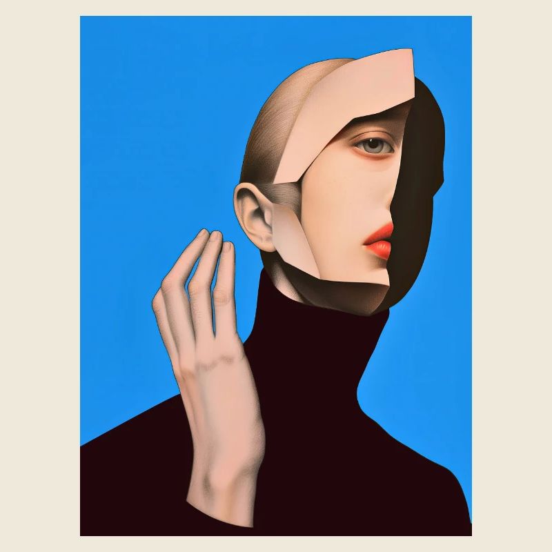 surreal portrait