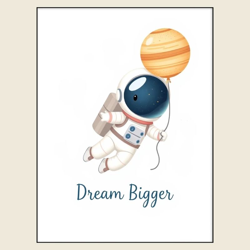 Conception d’astronaute – Rêvez plus grand !