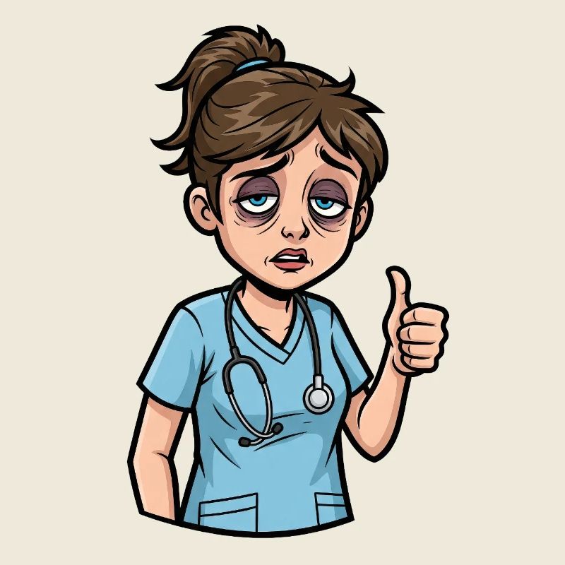 Müde Heldin: Pflege mit Herz & Humor