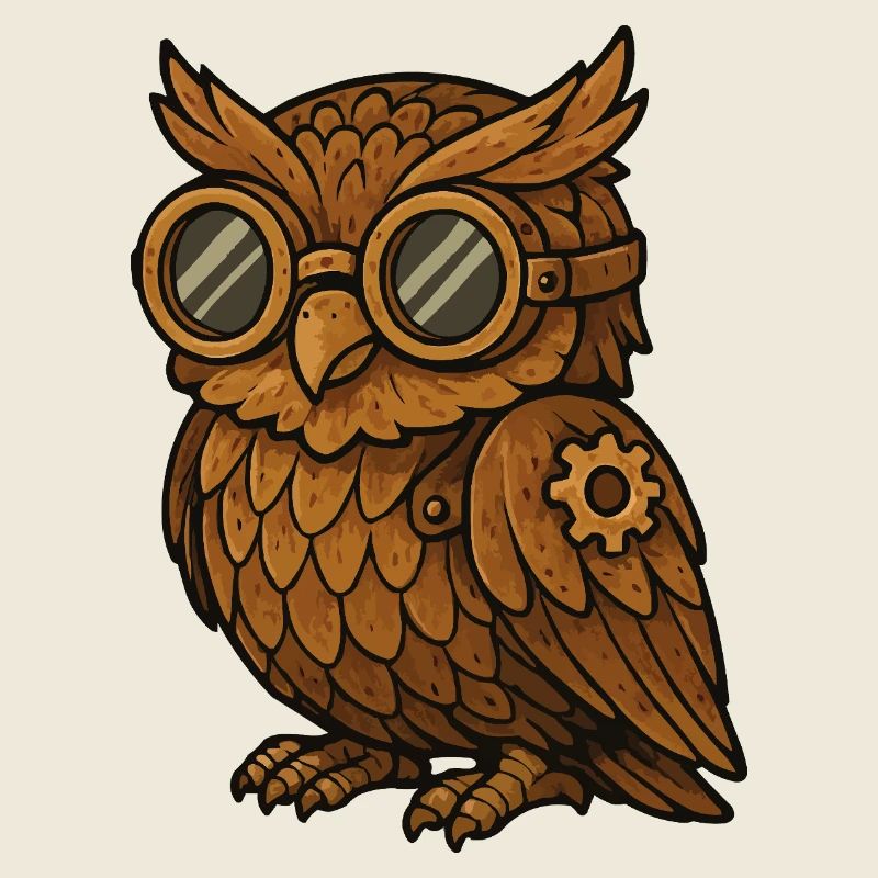 Owl Steampunk