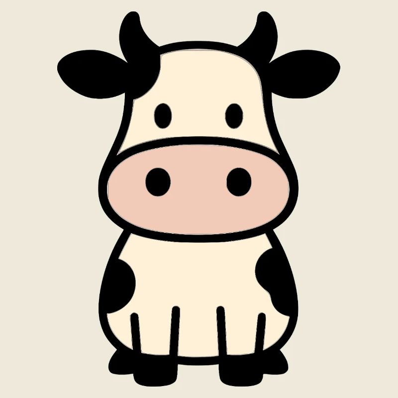 Vache mignonne