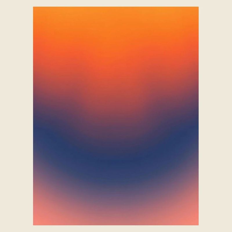 Mitternachts-Glut-Gradient