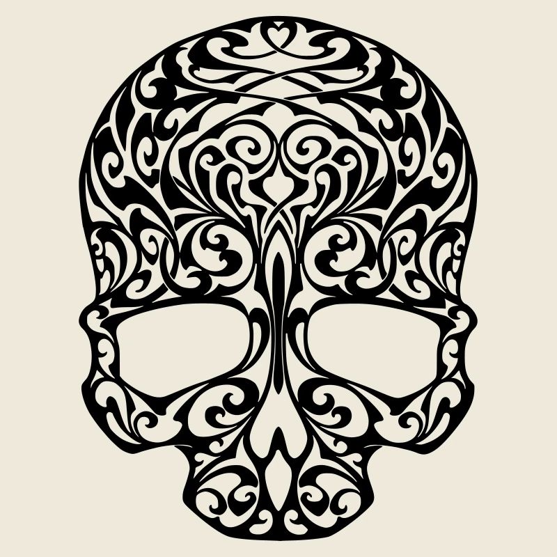 skull tribal