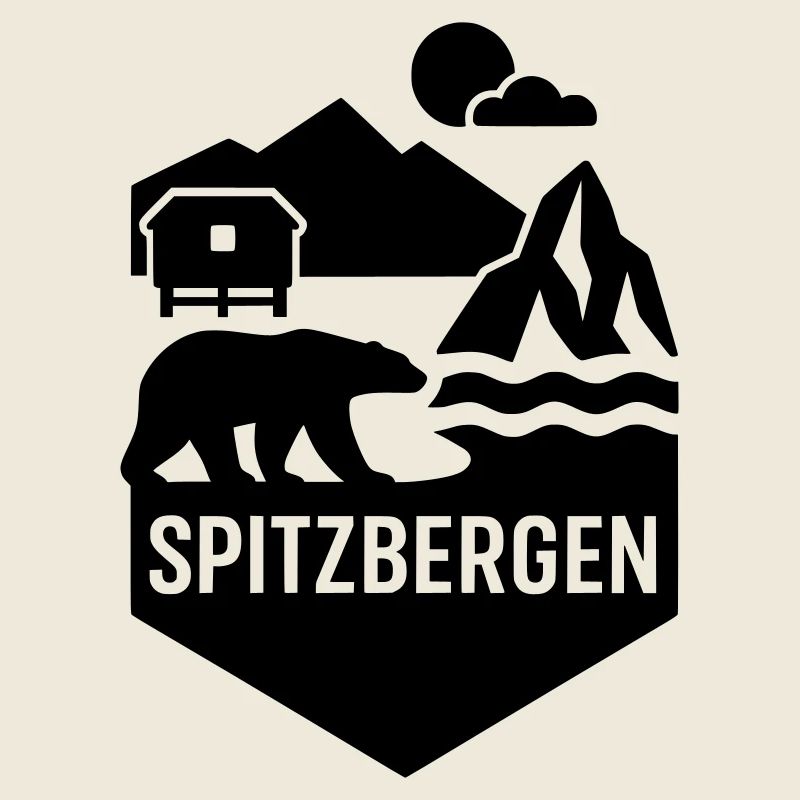 spitzbergen norwegen silhouette