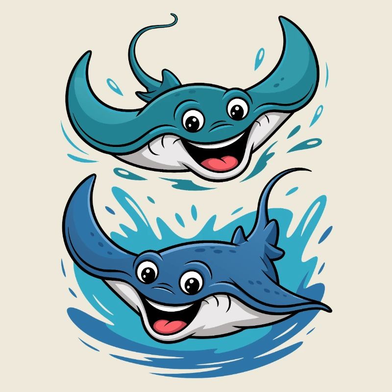 Happy Manta duo Splash