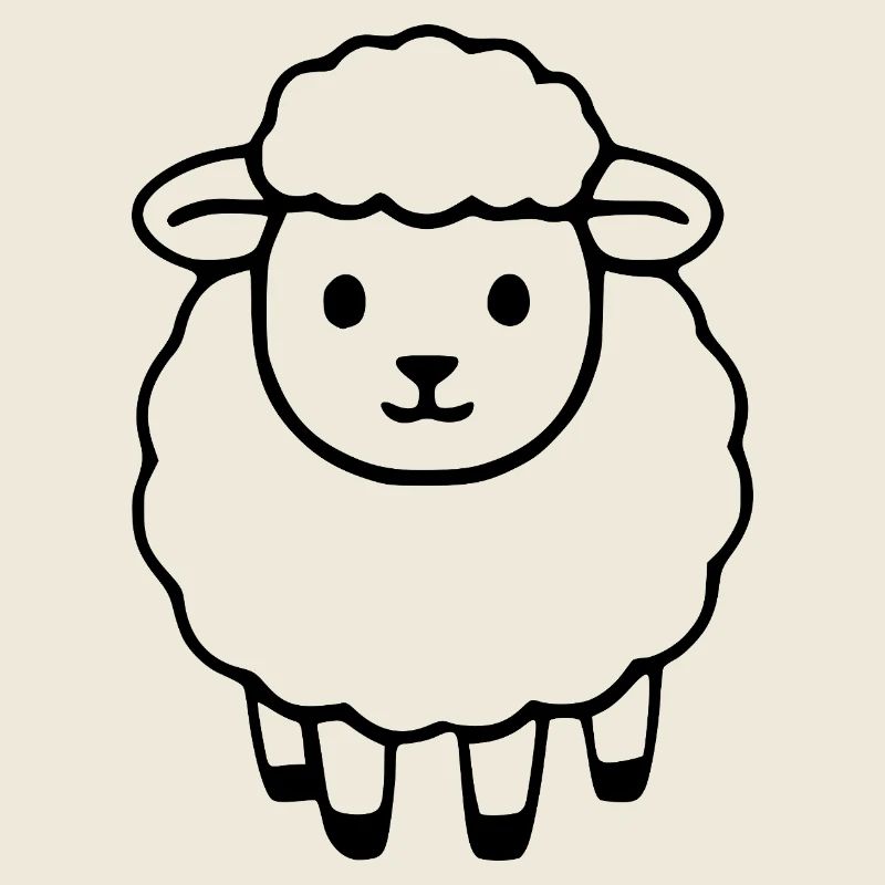 Schaf Schäfchen Lamm