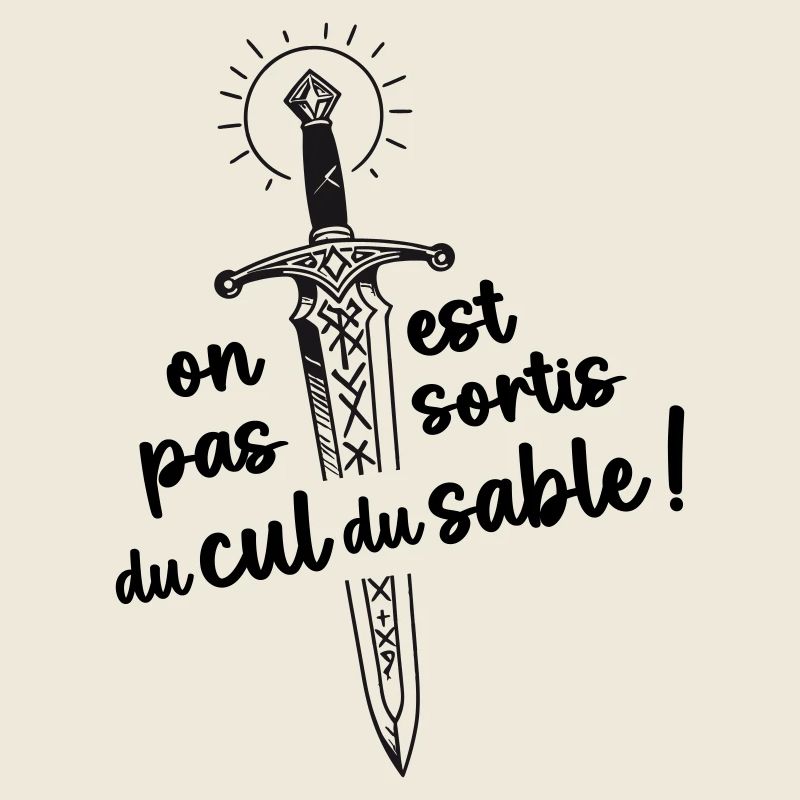 On est pas sortis du cul du sable !