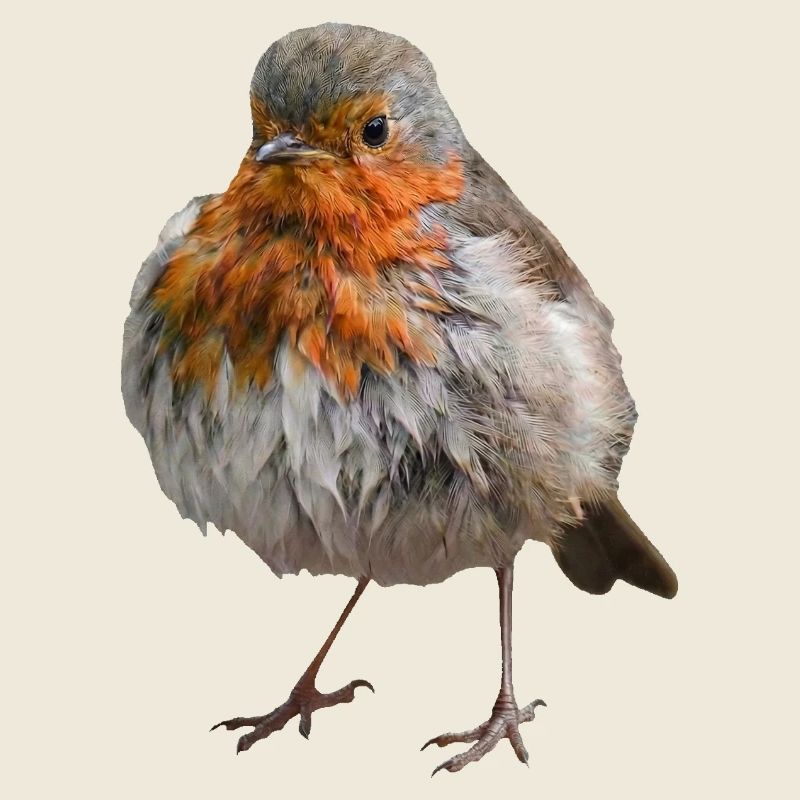Disheveled Robin