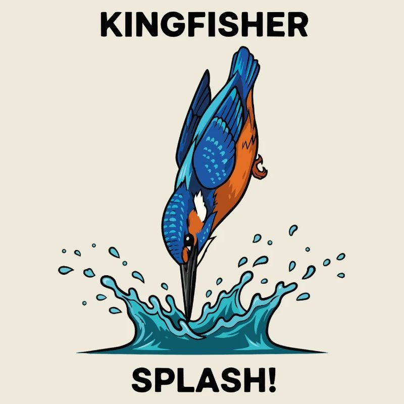 Kingfisher Splash Kingfisher River