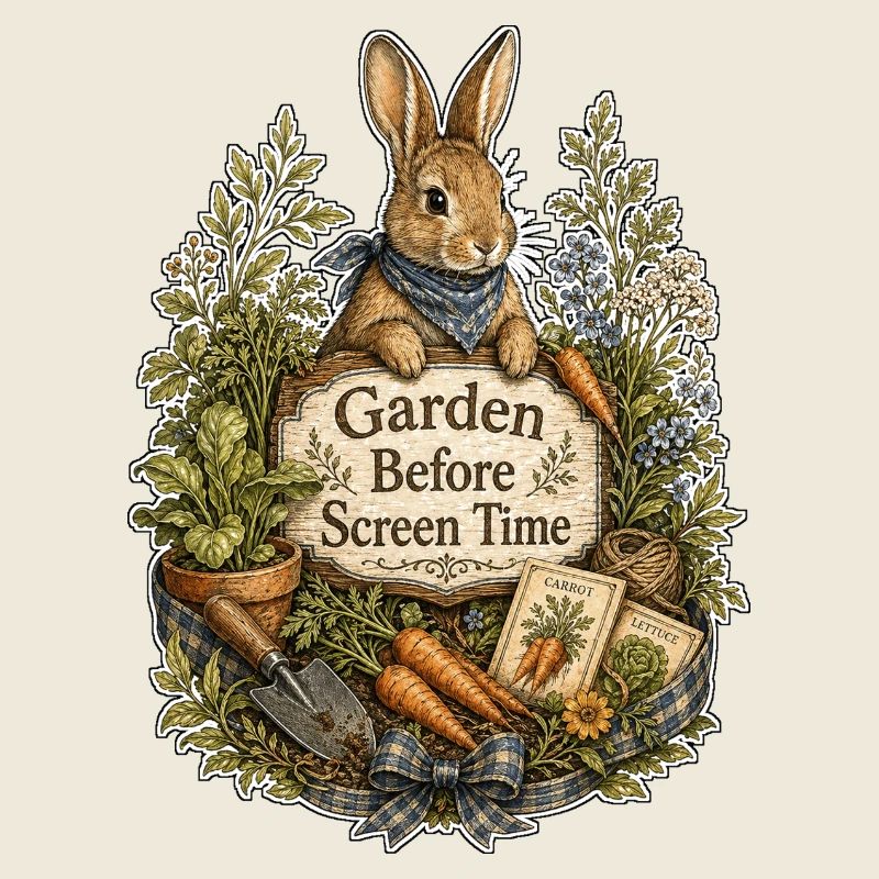 Garden Before Screen Time