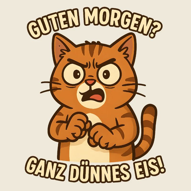 Bonjour Chat de glace très mince
