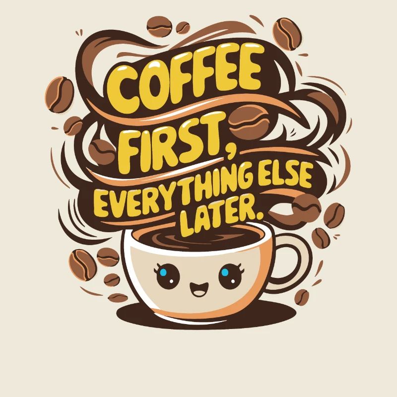 D’abord le café, puis tout le reste